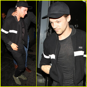 Louis Tomlinson Grabs Dinner at the Nice Guy