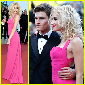 Pixie Lott & Oliver Cheshire Are The Couple Of the Hour At 'From The Land Of The Moon' Cannes Premiere