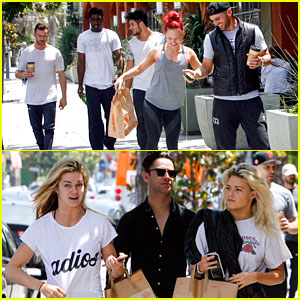 Witney Carson, Sharna Burgess, Lindsay Arnold & DWTS Cast Grab Lunch Together