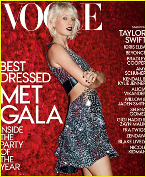 Taylor Swift Graces Cover of 'Vogue' Magazine's Special Met Gala 2016 Issue