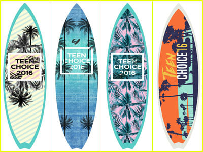 Choose the Surfboard Design for Teen Choice Awards 2016! (Exclusive First Look!)