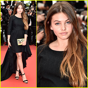 Thylane Blondeau Makes Cannes Debut at 'The BFG' Premiere
