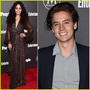 Vanessa Hudgens & Cole Sprouse Hit Up an Upfronts Party!