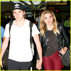 Chloe Moretz and Brooklyn Beckham Hold Hands in LA May 2016