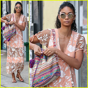 Chanel Iman Says Flowy Dresses Are The Best Summer Fashion Staple