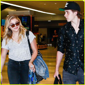 Chloe Moretz and Brooklyn Beckham Hold Hands in LA May 2016