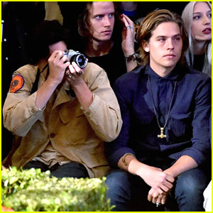 Cole & Dylan Sprouse Hit Up Tyler The Creator's Fashion Show in LA