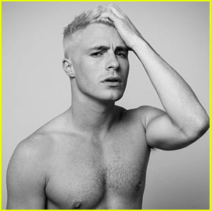 Colton Haynes Shirtless