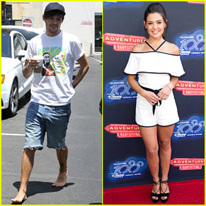 Danielle Campbell Has an Adventure in Babysitting While Louis Tomlinson Walks Around Barefoot