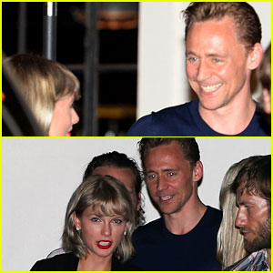Taylor Swift's Boyfriend Tom Hiddleston Gives Her the Biggest Smile in Nashville