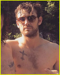 Alex Pettyfer Goes Shirtless for Fourth of July in Tuscany!