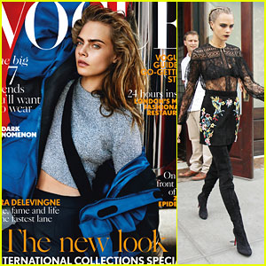 Cara Delevingne Covers British Vogue's September Issue!
