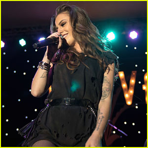 Cher Lloyd Celebrates Birthday After Performing at The Grove