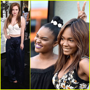 China Anne McClain & Sierra McCormick Have 'A.N.T. Farm' Reunion at 'Lights Out' Premiere