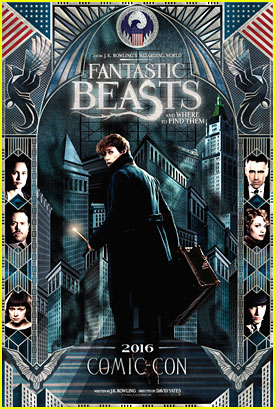 'Fantastic Beasts & Where To Find Them' Debuts New Poster at Comic-Con