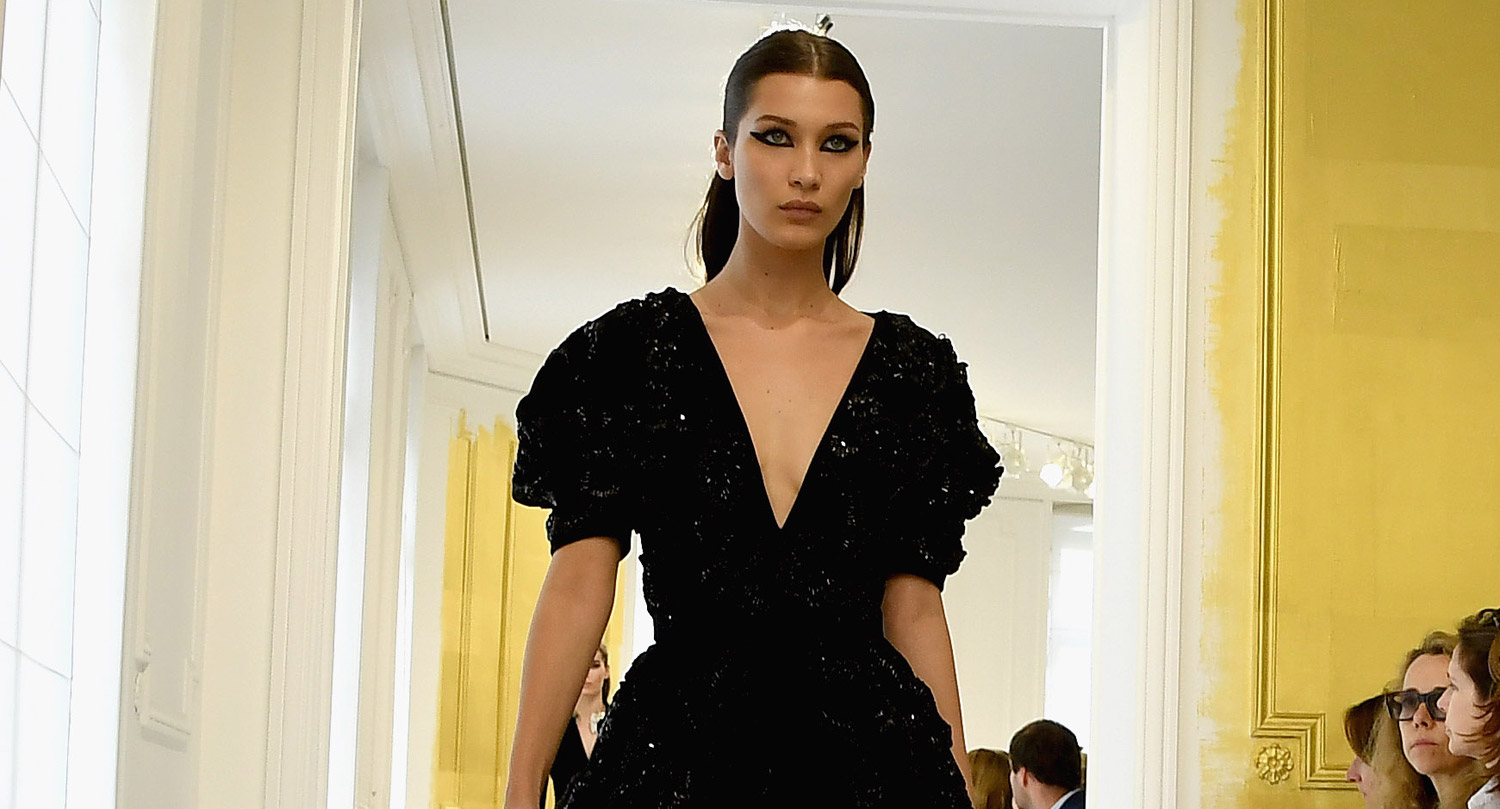 Bella Hadid Wears Couture for Dior’s Paris Show! | Bella Hadid, Fashion ...