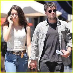Josh Hutcherson & Claudia Traisac Hold Hands for Hollywood Shopping Spree