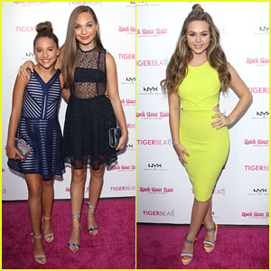 Maddie Ziegler & Sister Mackenzie Host TigerBeat's Official Teen Choice Awards Pre-Party