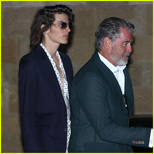 Dylan Brosnan Looks Suave for July 4th Party with Dad Pierce!