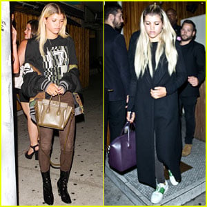 Sofia Richie Hangs at Nice Guy Before Jetting to Rome!