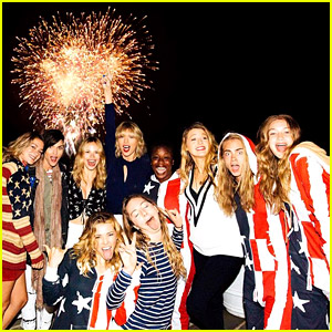 Taylor Swift Shares Official Photo from July 4th Party!