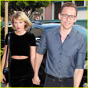 Taylor Swift Holds Hands with Tom Hiddleston for Santa Monica Date Night!