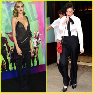Cara Delevingne Opens Up About Relationship With St. Vincent Before 'Suicide Squad' Premiere