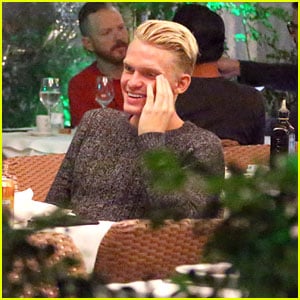 Cody Simpson Grabs Lunch With Friends After Arriving in Rio