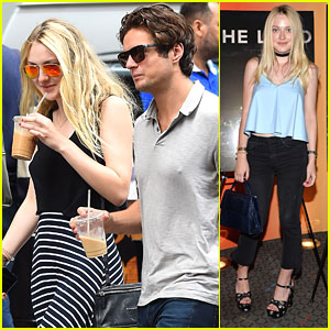 Dakota Fanning Joins Pal For Stroll Around The City | Dakota Fanning ...