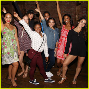 'Final Five' Continue Their NYC Tour at a 'Hamilton' Performance
