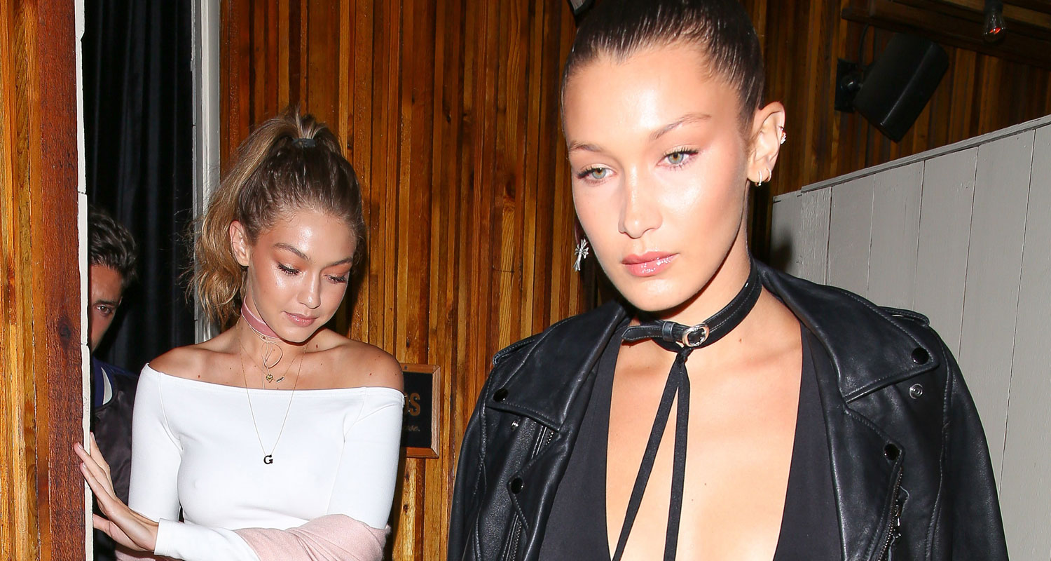 Gigi & Bella Hadid Get In Family Time While In LA | Bella Hadid, Gigi ...