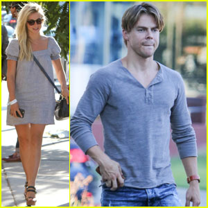 Derek Hough Reflects Back on His Olympian 'DWTS' Partners!
