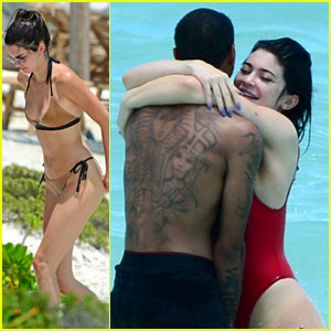 Kylie Jenner Embraces Tyga in Turks & Caicos for Birthday Celebration!