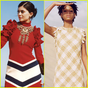 Kylie Jenner & Willow Smith Take on Fall Fashion in 'Vogue', Kylie Jenner,  Magazine, Willow Smith