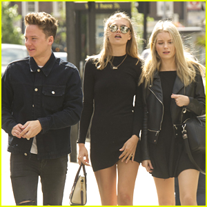 Conor Maynard Lunches With Lottie Moss in London