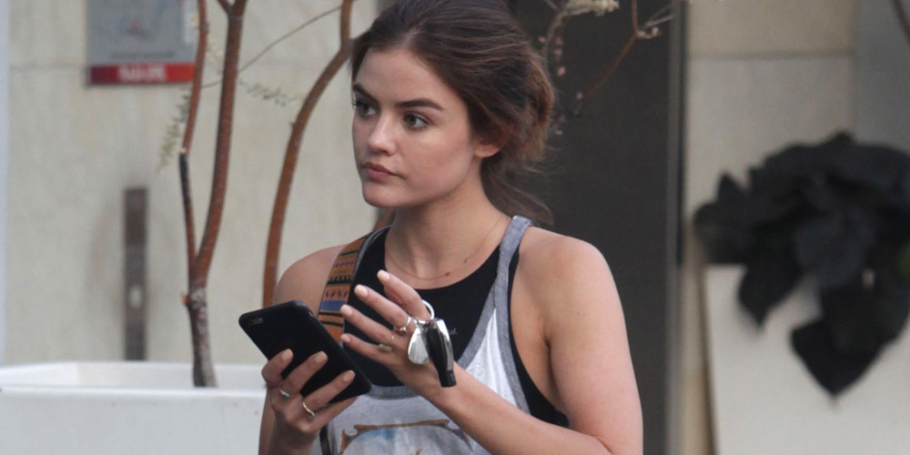 Lucy Hale Hits SoulCycle Class Before Ezria’s Engagement on PLL | Lucy