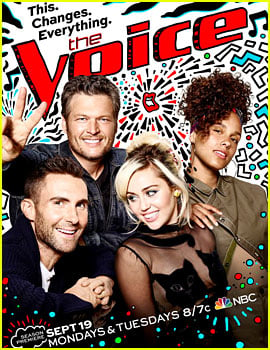 'The Voice' Debuts New Poster Featuring Miley Cyrus!