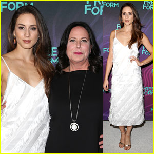 Troian Bellisario Brings I. Marlene King As Her Date To Disney's TCA Summer Party