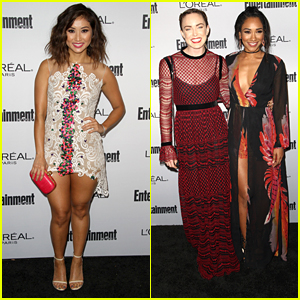 Brenda Song Joins Caity Lotz & Candice Patton at EW's Pre-Emmy Celebration