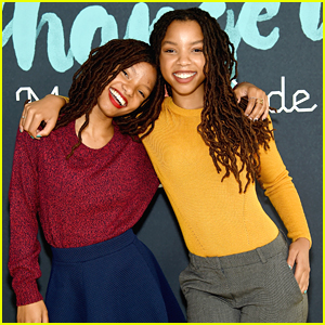 Chloe x Halle Step Out For Made With Code Event in NYC