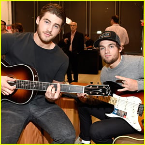 Teen Wolf's Cody Christian & Dylan Sprayberry Hit Fender's Grand Opening in Hollywood