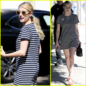 Emma Roberts Shares Her Gym Routine! | Emma Roberts | Just Jared Jr.