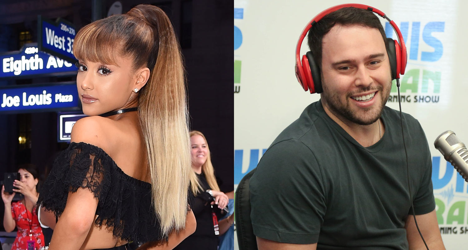 Ariana Grande And Manager Scooter Braun Are Teaming Up Again Ariana Grande Scooter Braun Just 3003