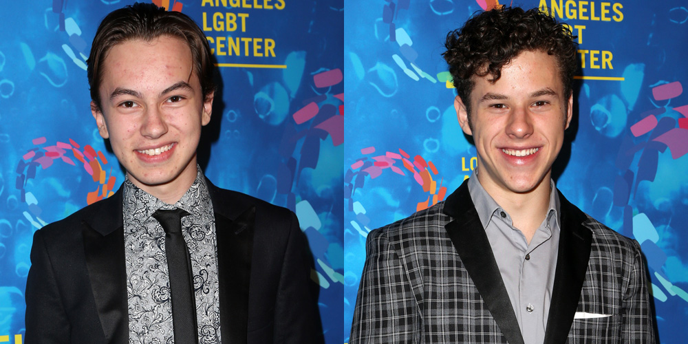 Hayden Byerly & Nolan Gould Step Out For Los Angeles LGBT Center ...