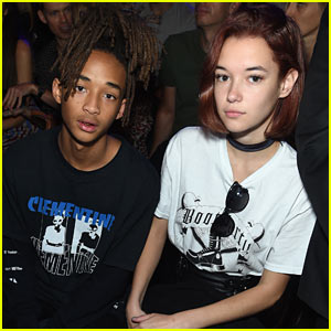 Jaden Smith & Sarah Snyder Sit Front Row at Hood by Air NYFW Presentation