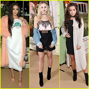 Lilimar, Chloe Lukasiak & Isabela Moner Glam Up For Teen Vogue's Young Hollywood Party