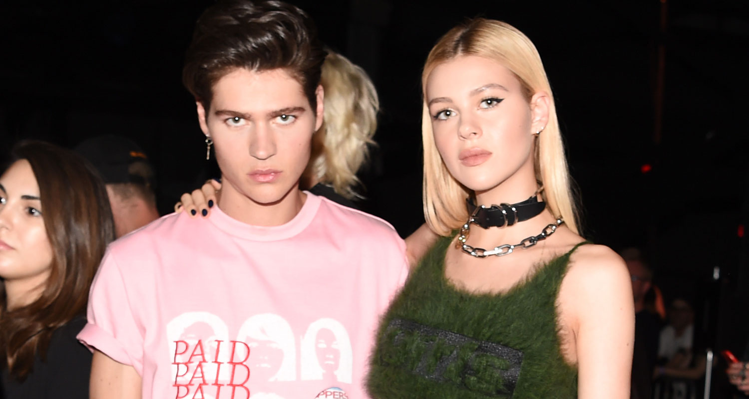 Nicola Will Peltz Support Alexander Wang At His Nyfw Show New