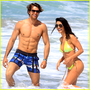 Bold & The Beautiful's Pierson Fode & Jacqueline MacInnes Wood Have a Beach Day in Venice