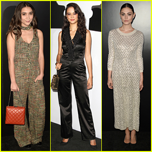 Rowan Blanchard & Courtney Eaton Step Out For Chanel's Fashion Dinner in LA