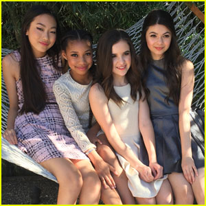 Francesca Capaldi, Madison Hu, & More Star in 'Sally Miller' Collection Shoot - BTS Pics!